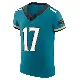 ＃17 Men's Cam Camper Teal Elite Jacksonville Jaguars Prowler Throwback Vapor F.U.S.E. Jersey