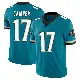 ＃17 Men's Cam Camper Teal Limited Jacksonville Jaguars Prowler Throwback Vapor F.U.S.E. Jersey
