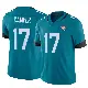 ＃17 Men's Cam Camper Teal Limited Jacksonville Jaguars Vapor F.U.S.E. Jersey