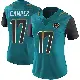 ＃17 Women's Cam Camper Teal Limited Jacksonville Jaguars Vapor Untouchable Team Color Jersey