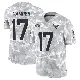＃17 Youth Cam Camper Arctic Camo Limited Jacksonville Jaguars 2024 Salute to Service Jersey