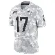 ＃17 Youth Cam Camper Arctic Camo Limited Jacksonville Jaguars 2024 Salute to Service Jersey