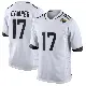 ＃17 Youth Cam Camper White Game Jacksonville Jaguars Jersey