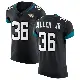 ＃36 Men's LeQuint Allen Jr. Black Elite Jacksonville Jaguars Vapor Untouchable Jersey