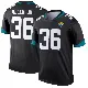 ＃36 Men's LeQuint Allen Jr. Black Legend Jacksonville Jaguars Jersey