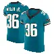 ＃36 Men's LeQuint Allen Jr. Teal Elite Jacksonville Jaguars Prowler Throwback Vapor F.U.S.E. Jersey