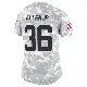 ＃36 Women's LeQuint Allen Jr. Arctic Camo Limited Jacksonville Jaguars 2024 Salute to Service Jersey
