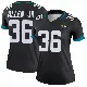 ＃36 Women's LeQuint Allen Jr. Black Legend Jacksonville Jaguars Jersey