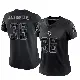 ＃36 Women's LeQuint Allen Jr. Black Limited Jacksonville Jaguars Reflective Jersey