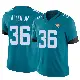 ＃36 Youth LeQuint Allen Jr. Teal Limited Jacksonville Jaguars Vapor F.U.S.E. Jersey