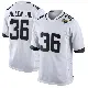 ＃36 Youth LeQuint Allen Jr. White Game Jacksonville Jaguars Jersey